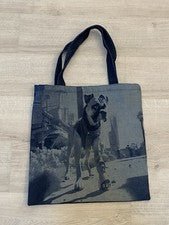 Bolso de Mano Denim HumAIn x SOORTY x DENIM DUDES Edición Limitada De 50 Generado AI