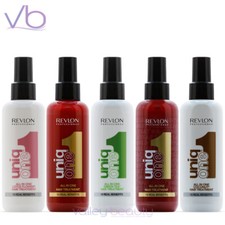 Tratamiento capilar REVLON UniqOne | Spray todo en uno multi-beneficio sin enjuague, NUEVO