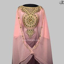 D261 Vestido Árabe Boda Abaya Étnico Farasha Elegante Kaftan Marroquí
