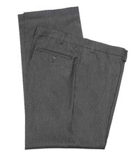 Pantalones de vestir Ralph Lauren gris ajustados frente plano para hombre talla 40 X 30