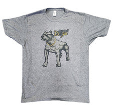 Camiseta Barbell Rude Dogs Años 90 Streetwear Pitbull Regalo