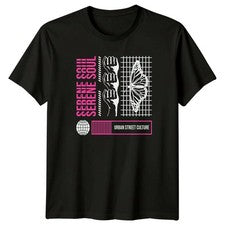 Camiseta Serene Soul Urban Street Culture para mujer ropa de calle regalo para ella