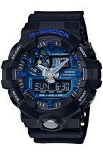 Casio G-Shock GA-710-1A2JF Negro Azul Reloj Hombre Analógico Digital Japón Nuevo