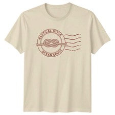 Camiseta Estilo Náutico Ocean Spirit Nudo Unisex Gráfico Camiseta Hombre Mujer Camiseta