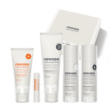 newkee care & protection set de cuidado facial y corporal vegano