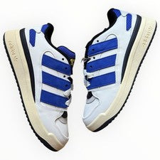 Adidas Forum 2000 Mujer Entrenadores Off White Azul Nuevo En Caja