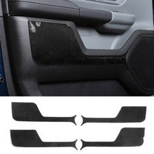 4×Carbon Fiber Interior Door Panel Decorative Cover For Dodge Ram 1500 2018-2023