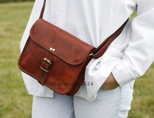 Bolso Bandolera/Hombro Cuero Genuino Estilo Vintage Personalizado Para Mujer Nuevo