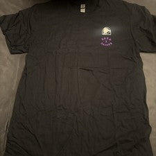 Camiseta Taco Bell Born X Raised 60 Aniversario, GRANDE Caja Original y Pegatina