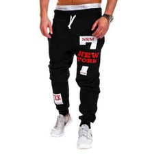 Pantalones Deportivos Largos Para Hombres Chándal De Correr Culturismo Moda Gimnasio