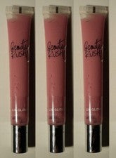 VICTORIA'S SECRET Beauty Rush BRILLO LABIAL *ROSA DE MÍ* LOTE DE 3 tamaño completo, sellado