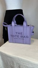 Auténtico bolso de mano pequeño de cuero púrpura lila Marc Jacob’s nuevo con etiquetas