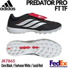 Adidas Zapatos de Fútbol PREDATOR PRO FT TF Núcleo Negro JR7865 PAQUETE ADN INMORTAL 2026