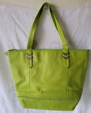 Bolso de Mano para Mujer The SAK Estilo Cuero Gleason Verde Cremallera/Cierre a Presión