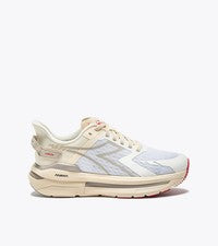 Mujer Diadora Cellula, Blanco/Susurro Blanco/Chateau Gris, 9 B Mediano EE. UU.