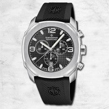 Reloj De Hombre Candino De Caucho Negro Reloj Deportivo De Pulsera UC4774/6