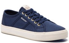 ZAPATILLAS MUJER GANT ZOEE 18538443 COTTON RIPS G69 MARINE (1)