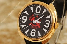 Reloj Raketa Big Zero PETERHOF Rusia URSS de colección propaganda comunista ¡Nos!!