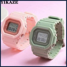 Reloj Deportivo Niños Niñas Estudiante LED Reloj Electrónico Colorido Hombre