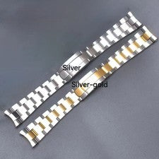 Brazalete Oyster SS de repuesto de 20 mm 21 mm para Datejust Daytona SUB GMT piezas hágalo usted mismo