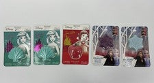 Disney Taste Beauty Brillo Labial Sabor Compactos Frozen Blancanieves Ariel Lote de 5