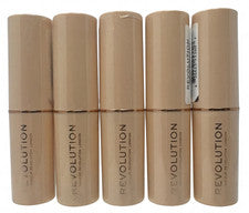 Pack de 5 bases de maquillaje Revolution Beauty base rápida en barra, F5