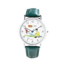 CITIZEN Q&Q Curious George Q93B-500PK Reloj Esfera Blanca Unisex Japón Nuevo ...