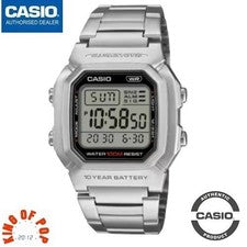 CASIO W-800HD-1AVEF W-800HD-1A COLLECTION 10 BAR ACERO/RESINA*Express 1/2 Days*
