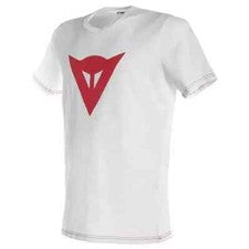 Camiseta Dainese Speed Demon de moda informal blanca/roja