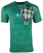Camiseta para hombre Archaic by Affliction Acle Biker Cross Y2K S-5XL