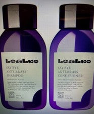 Champú y acondicionador Lealuo Hair Care 100 % vegano 10,14 oz-ANTI LATÓN PÚRPURA