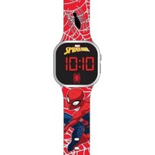 Accutime Spider-Man Spiderman Digital Armband Uhr Kinderuhr Mädchen Jungen Neu