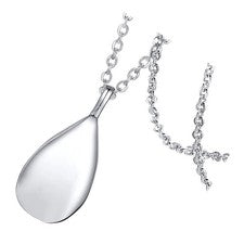 Collar Perfume Titanio Acero Aromaterapia Difusor Joyería para Mujer