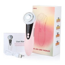 Dispositivo de belleza para lifting facial microcorriente EMS 5 en 1 rejuvenecimiento de la piel antiarrugas