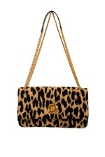 Bolso de hombro acolchado Medusa dorado 100 % lana mediano Versace para mujer
