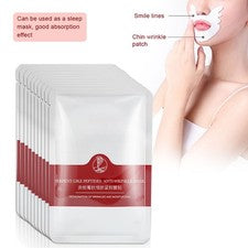 10x Parche Antiarrugas Línea de Sonrisa Facial Lifting Facial Líneas de Risa Cuidado Pat NUEVO