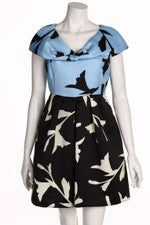 1-ONE Sheath Dress Flowers I 44 = D 38 multicolor NEW