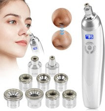Cristal de dermoabrasión portátil para herramienta de cuidado de la piel facial removedor de espinillas faciales