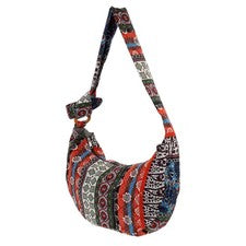 Mujer Estilo Tailandés Hippie Hobo Bolsos de Hombro Bandolera Grande Bolso Mensajero