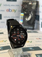 Reloj inteligente Reflex Active SERIE 45 AMOLED GPS correa de silicona negra