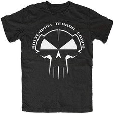 Camiseta Rotterdam Terror Corps para hombre Summer Fashion Tee Shirt negra Hardstyle G