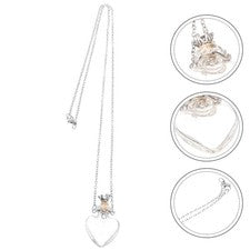 Perfume Locket Necklace Aromatherapy Essential Oil Diffuser Pendant