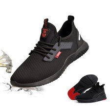 SUADEX Zapatos de Trabajo Deportivos Transpirables Zapatos de Seguridad Gorra de Acero UE