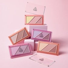 Paleta de rubor 3CE Layer It All 10,5 g 5 colores con pincel K-Beauty