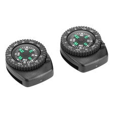 2x Portable Watch Band Slip Slide Navigation Wrist Compass For Camping Boati KIT