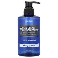 Champú refrescante para cuero cabelludo Cool & Clear, Aqua Mint, 16,9 fl oz (500 ml)