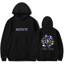 Sudaderas con capucha Katseye Merch Distressed de moda