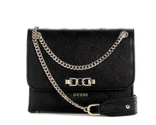 Bolso Bandolera GUESS Anís Logo Convertible Mujer Pequeño Hombro -Negro