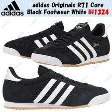 Adidas Originals R71 Core Calzado Negro Blanco IH1324 Hombres Talla
