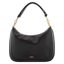 Bolso de hombro Saint Laurent con estampado de logotipo 808183 AADY4 1000